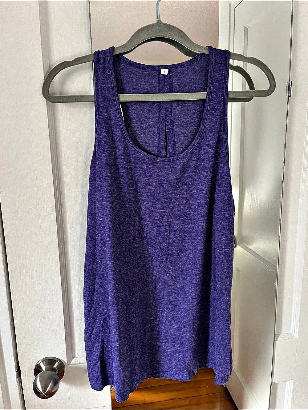 Women's Purple Tank Large